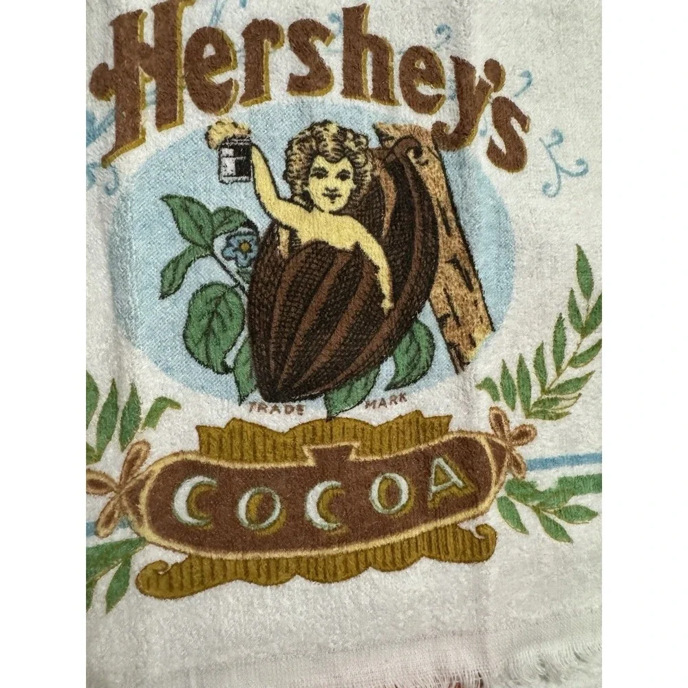 3 Vintage 1990 Kitchen Towels Wheaties, Golden Medal Flour  And Hershey’s Cocoa